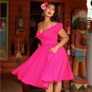 Pinup Couture Natalie Swing Dress - Size L